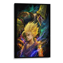Rayos DBZ | Cuadro decorativo de Canvas Lab