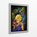 Rayos DBZ | Cuadro decorativo de Canvas Lab