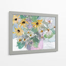 Margaritas Y Susans Eyed Black Ii - Samuel Dixon | Cuadro decorativo de Canvas Lab
