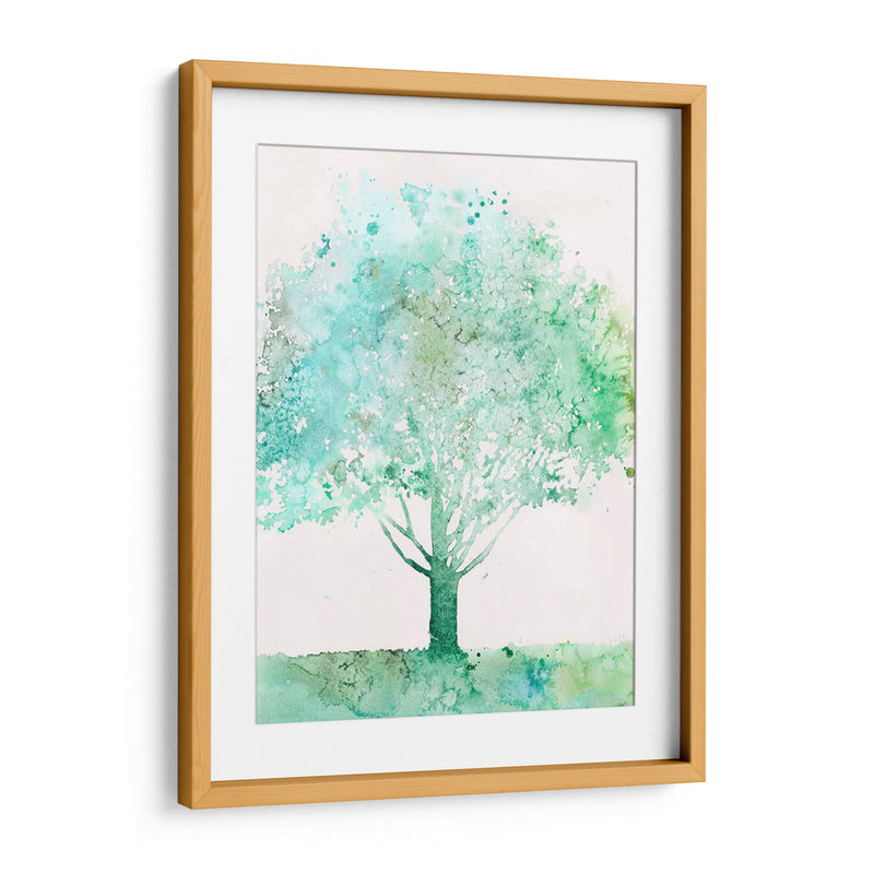 Árbol Aquamarine I - Megan Meagher | Cuadro decorativo de Canvas Lab