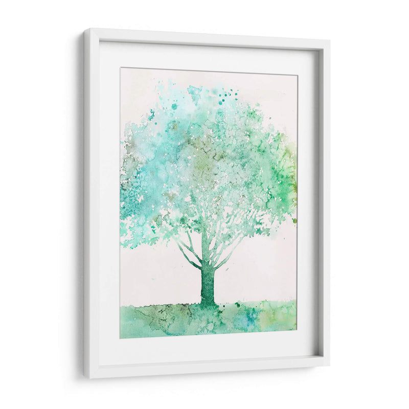 Árbol Aquamarine I - Megan Meagher | Cuadro decorativo de Canvas Lab