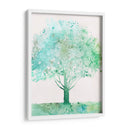 Árbol Aquamarine I - Megan Meagher | Cuadro decorativo de Canvas Lab