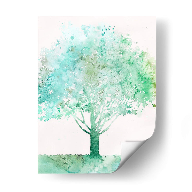 Árbol Aquamarine I - Megan Meagher | Cuadro decorativo de Canvas Lab