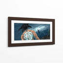 Goku bajo la lluvia | Cuadro decorativo de Canvas Lab