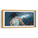 Goku bajo la lluvia | Cuadro decorativo de Canvas Lab