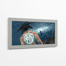 Goku bajo la lluvia | Cuadro decorativo de Canvas Lab