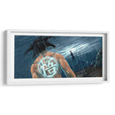 Goku bajo la lluvia | Cuadro decorativo de Canvas Lab