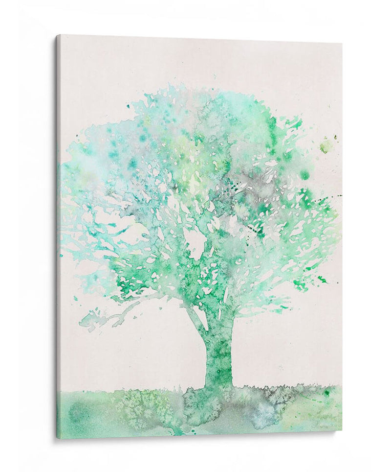 Aquamarine Tree Ii - Megan Meagher | Cuadro decorativo de Canvas Lab