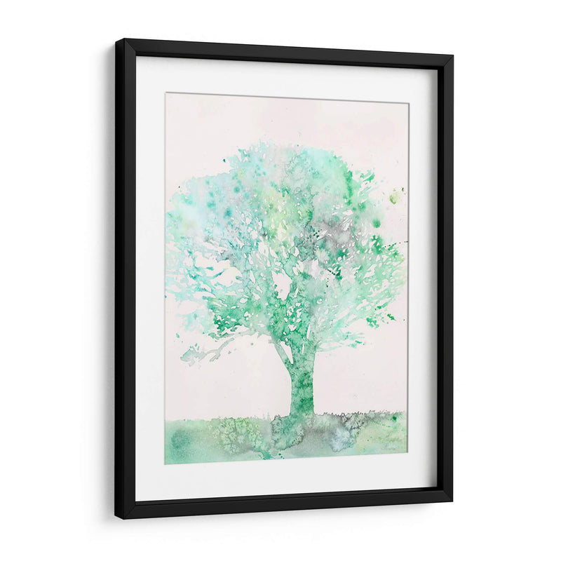 Aquamarine Tree Ii - Megan Meagher | Cuadro decorativo de Canvas Lab