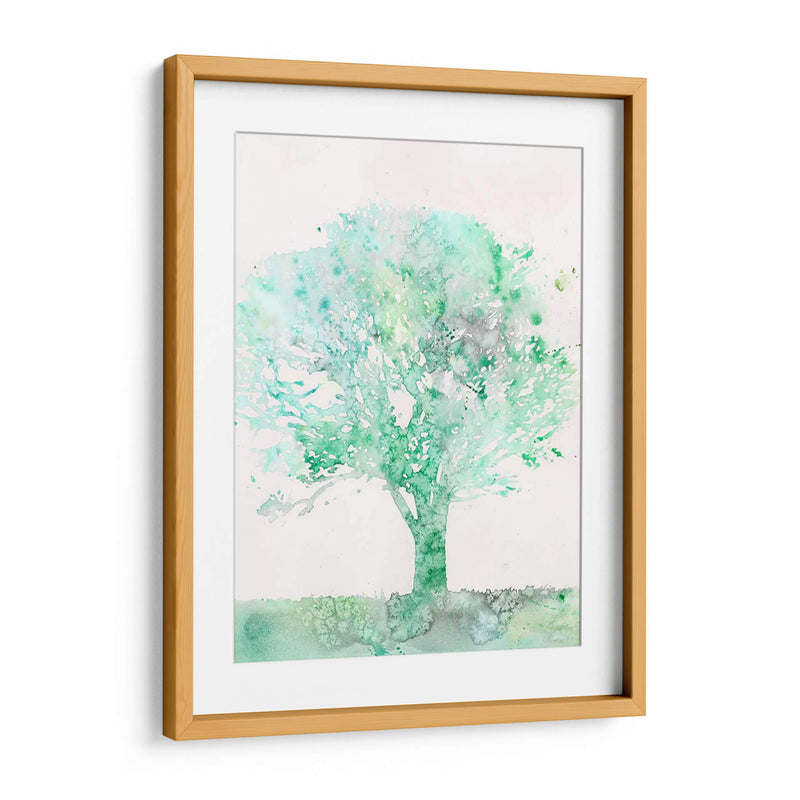 Aquamarine Tree Ii - Megan Meagher | Cuadro decorativo de Canvas Lab