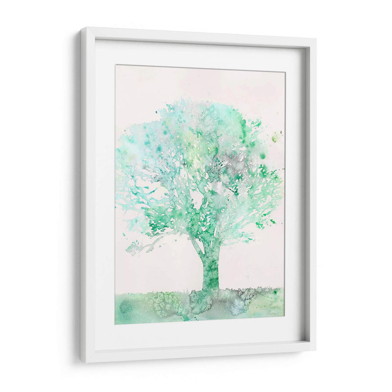 Aquamarine Tree Ii - Megan Meagher | Cuadro decorativo de Canvas Lab