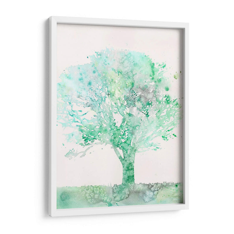 Aquamarine Tree Ii - Megan Meagher | Cuadro decorativo de Canvas Lab