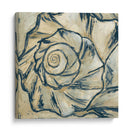Navy Seashell Spiral I - Megan Meagher | Cuadro decorativo de Canvas Lab