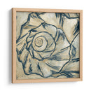 Navy Seashell Spiral I - Megan Meagher | Cuadro decorativo de Canvas Lab