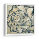 Navy Seashell Spiral I - Megan Meagher | Cuadro decorativo de Canvas Lab