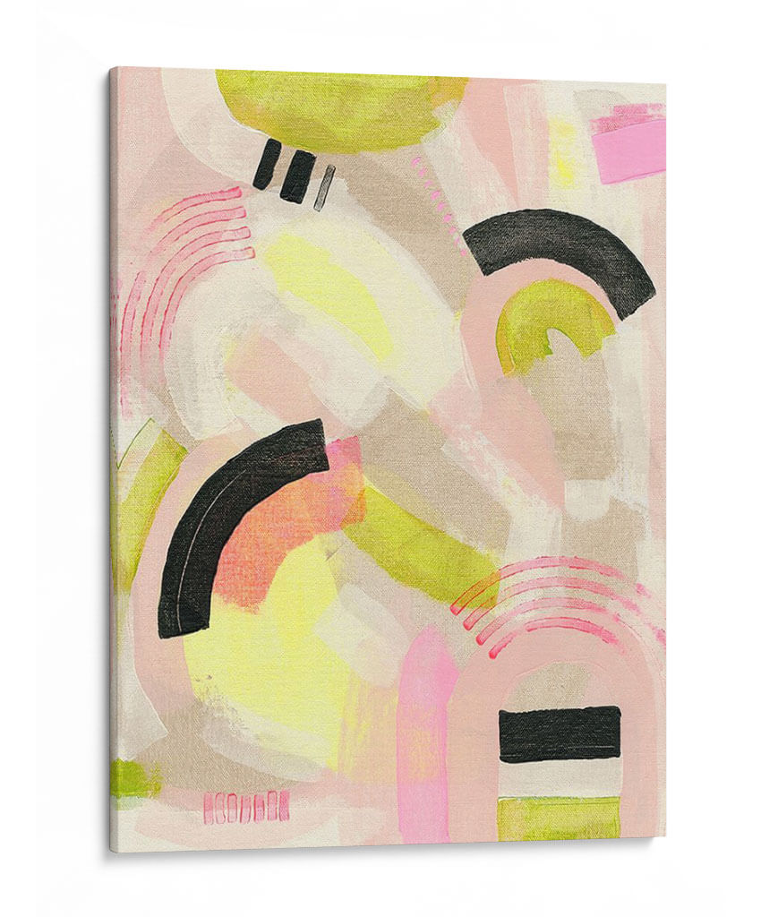 Neon Marks Ii - Nikki Galapon | Cuadro decorativo de Canvas Lab