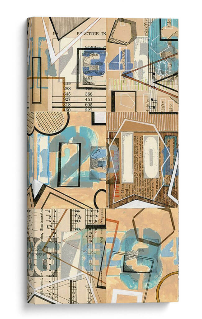 Números I - Nikki Galapon | Cuadro decorativo de Canvas Lab