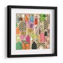 Casas Estampadas I - Nikki Galapon | Cuadro decorativo de Canvas Lab