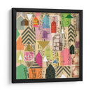 Casas Estampadas I - Nikki Galapon | Cuadro decorativo de Canvas Lab