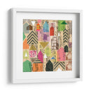 Casas Estampadas I - Nikki Galapon | Cuadro decorativo de Canvas Lab