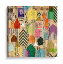 Casas Estampadas Ii - Nikki Galapon | Cuadro decorativo de Canvas Lab