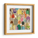 Casas Estampadas Ii - Nikki Galapon | Cuadro decorativo de Canvas Lab