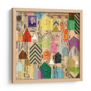 Casas Estampadas Ii - Nikki Galapon | Cuadro decorativo de Canvas Lab
