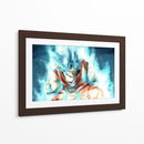 Super Saiyan Blue electricity | Cuadro decorativo de Canvas Lab