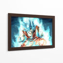 Super Saiyan Blue electricity | Cuadro decorativo de Canvas Lab