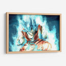 Super Saiyan Blue electricity | Cuadro decorativo de Canvas Lab