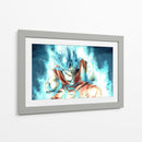 Super Saiyan Blue electricity | Cuadro decorativo de Canvas Lab