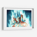 Super Saiyan Blue electricity | Cuadro decorativo de Canvas Lab