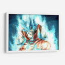 Super Saiyan Blue electricity | Cuadro decorativo de Canvas Lab