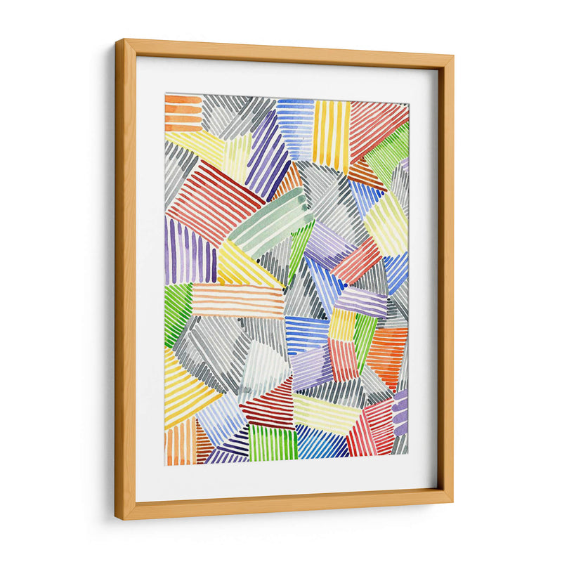 Edredón Crosshatch I - Nikki Galapon | Cuadro decorativo de Canvas Lab