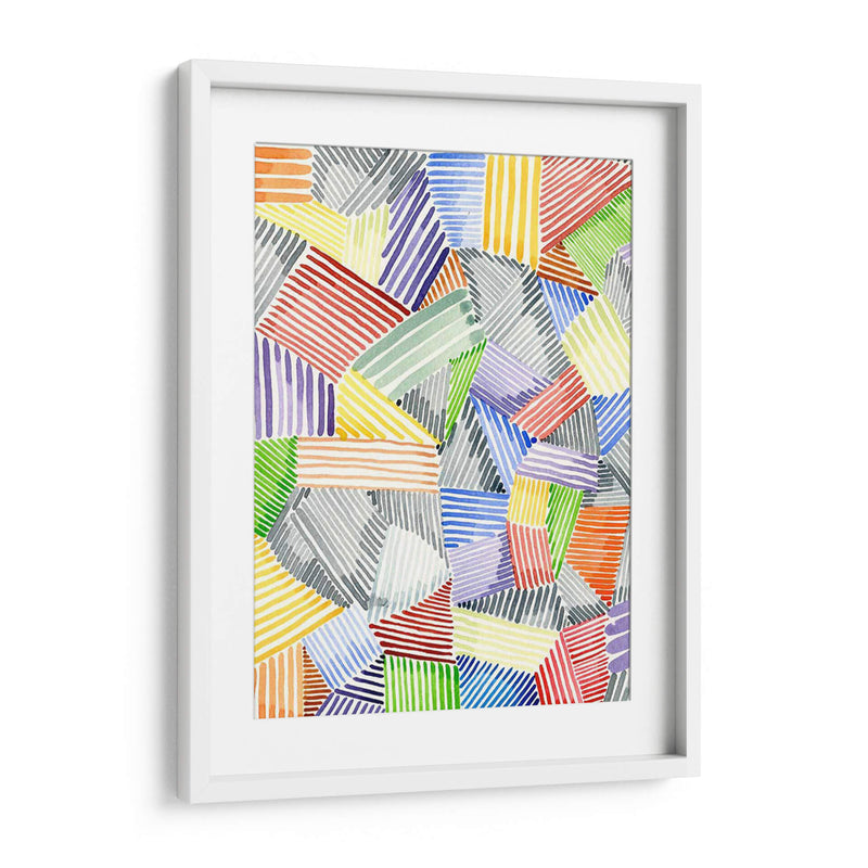 Edredón Crosshatch I - Nikki Galapon | Cuadro decorativo de Canvas Lab