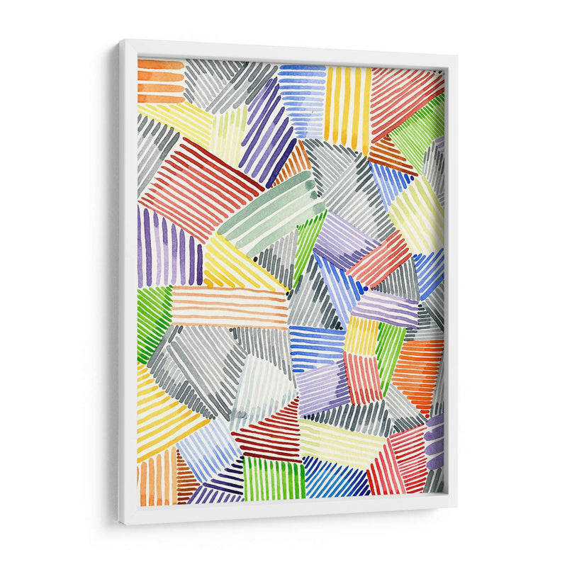 Edredón Crosshatch I - Nikki Galapon | Cuadro decorativo de Canvas Lab