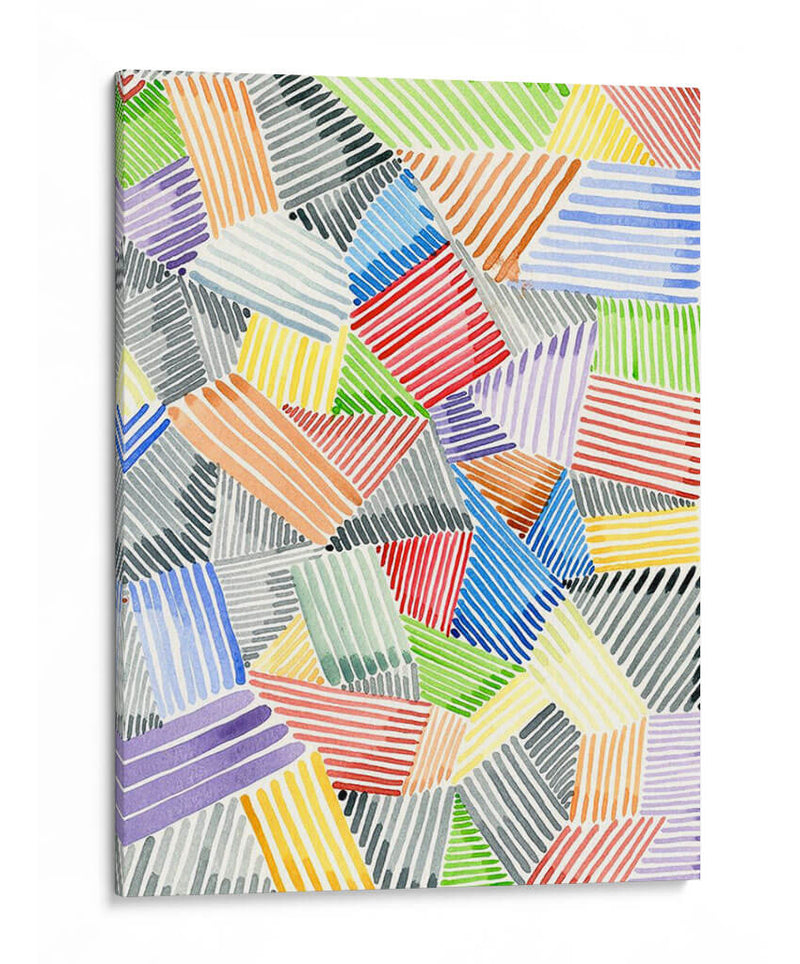 Crosshatch Edredi Ii - Nikki Galapon | Cuadro decorativo de Canvas Lab