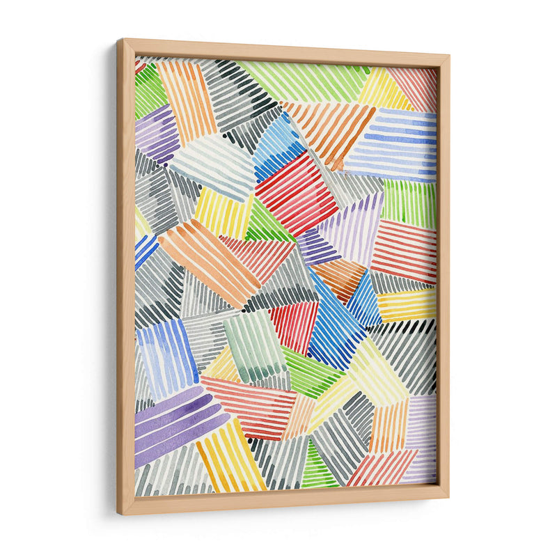 Crosshatch Edredi Ii - Nikki Galapon | Cuadro decorativo de Canvas Lab