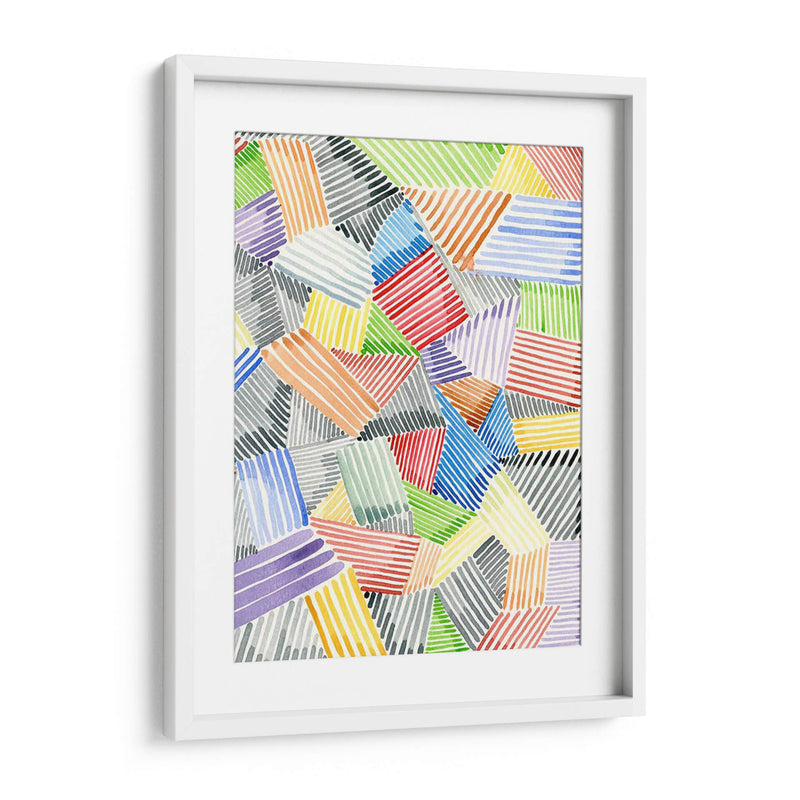 Crosshatch Edredi Ii - Nikki Galapon | Cuadro decorativo de Canvas Lab