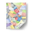 Crosshatch Edredi Ii - Nikki Galapon | Cuadro decorativo de Canvas Lab