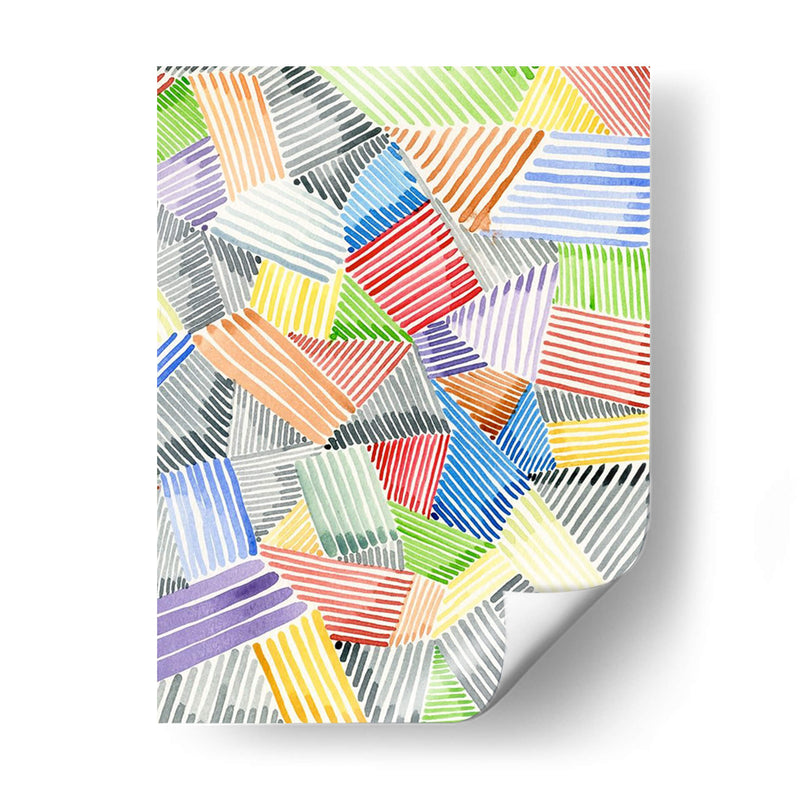Crosshatch Edredi Ii - Nikki Galapon | Cuadro decorativo de Canvas Lab
