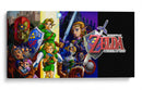 N64 Ocarina of Time | Cuadro decorativo de Canvas Lab