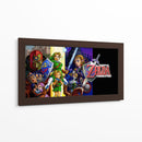 N64 Ocarina of Time | Cuadro decorativo de Canvas Lab