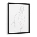 Contorno De Caballo I - Ethan Harper | Cuadro decorativo de Canvas Lab