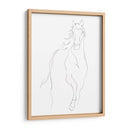 Contorno De Caballo I - Ethan Harper | Cuadro decorativo de Canvas Lab
