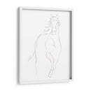Contorno De Caballo I - Ethan Harper | Cuadro decorativo de Canvas Lab