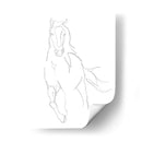 Contorno De Caballo Ii - Ethan Harper | Cuadro decorativo de Canvas Lab