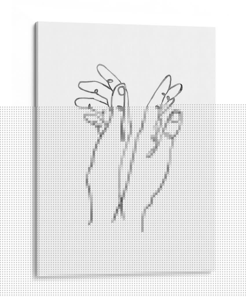 Gestos De Mano Ii - Emma Scarvey | Cuadro decorativo de Canvas Lab