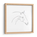 Contorno De Lápiz Equino Ii - Emma Scarvey | Cuadro decorativo de Canvas Lab