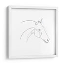 Contorno De Lápiz Equino Ii - Emma Scarvey | Cuadro decorativo de Canvas Lab